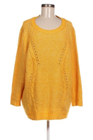 Дамски пуловер Bpc Bonprix Collection, Размер XXL, Цвят Жълт, Цена 29,00 лв.
