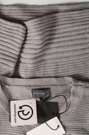 Дамски пуловер Broadway, Размер S, Цвят Сив, Цена 11,96 лв.