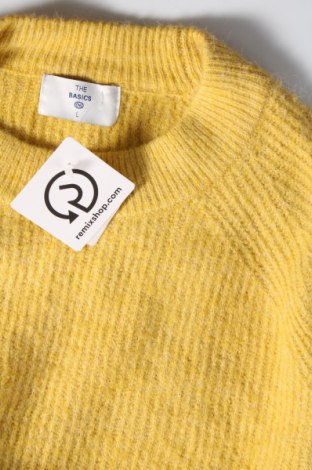 Дамски пуловер C&A, Размер L, Цвят Жълт, Цена 17,60 лв.