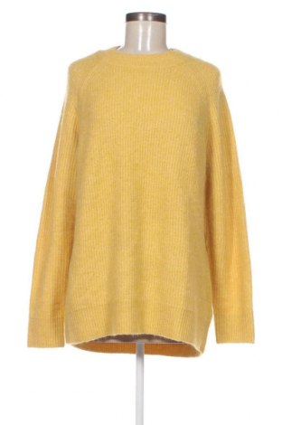 Дамски пуловер C&A, Размер L, Цвят Жълт, Цена 17,60 лв.