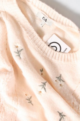Γυναικείο πουλόβερ C&A, Μέγεθος S, Χρώμα Εκρού, Τιμή 7,18 €