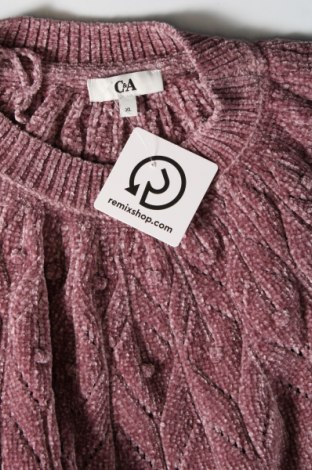 Дамски пуловер C&A, Размер XL, Цвят Лилав, Цена 8,70 лв.