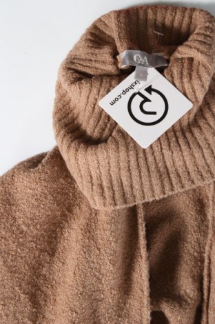 Дамски пуловер C&A, Размер S, Цвят Бежов, Цена 6,67 лв.