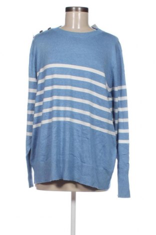 Дамски пуловер C&A, Размер XXL, Цвят Син, Цена 29,00 лв.