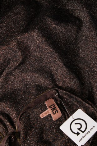 Дамски пуловер CKS, Размер XS, Цвят Кафяв, Цена 27,90 лв.