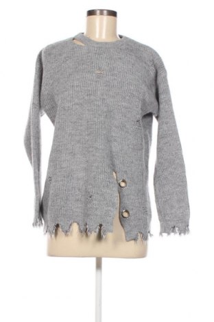 Дамски пуловер CONTEMPLAY, Размер M, Цвят Сив, Цена 7,54 лв.
