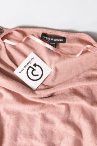 Дамски пуловер Cable & Gauge, Размер S, Цвят Розов, Цена 5,51 лв.