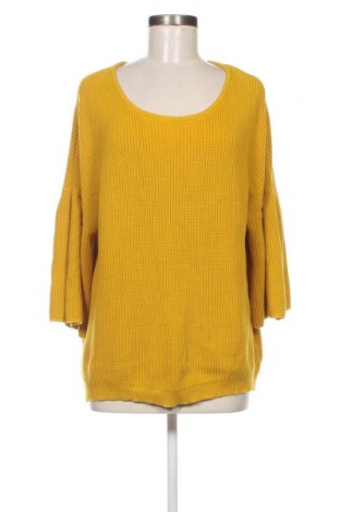 Γυναικείο πουλόβερ Camaieu, Μέγεθος XL, Χρώμα Κίτρινο, Τιμή 20,90 €