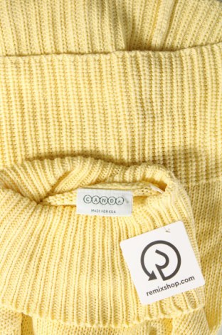 Дамски пуловер Canda, Размер S, Цвят Жълт, Цена 9,86 лв.