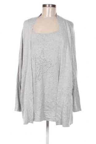 Γυναικείο πουλόβερ Canda, Μέγεθος L, Χρώμα Γκρί, Τιμή 5,56 €