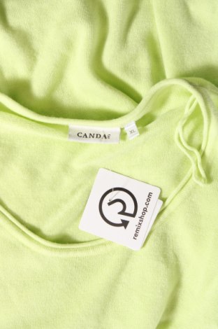 Дамски пуловер Canda, Размер XL, Цвят Зелен, Цена 14,79 лв.