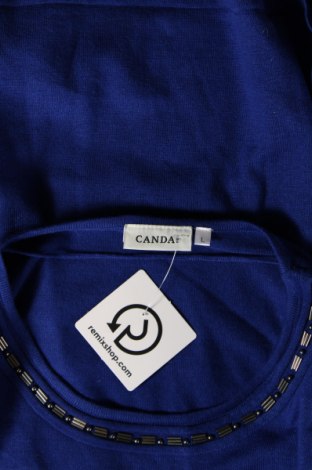Pulover de femei Canda, Mărime L, Culoare Albastru, Preț 95,39 Lei