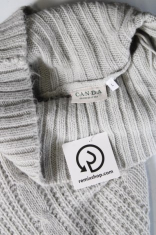Γυναικείο πουλόβερ Canda, Μέγεθος L, Χρώμα Γκρί, Τιμή 7,18 €