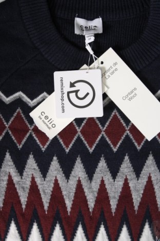 Ανδρικό πουλόβερ Celio, Μέγεθος M, Χρώμα Πολύχρωμο, Τιμή 10,91 €
