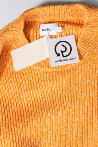 Дамски пуловер Celio, Размер M, Цвят Оранжев, Цена 19,78 лв.