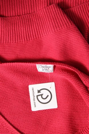 Γυναικείο πουλόβερ C'est Beau La Vie, Μέγεθος M, Χρώμα Ρόζ , Τιμή 6,53 €