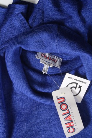 Дамски пуловер Chalou, Размер XXL, Цвят Син, Цена 11,96 лв.