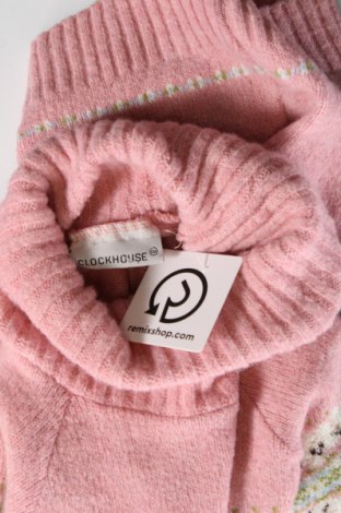 Дамски пуловер Clockhouse, Размер M, Цвят Розов, Цена 11,60 лв.