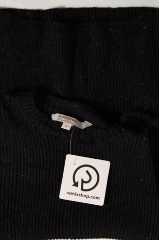 Дамски пуловер Clockhouse, Размер S, Цвят Черен, Цена 9,57 лв.