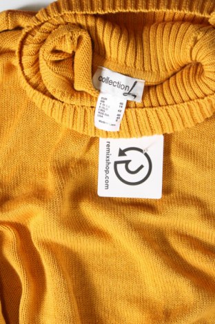 Дамски пуловер Collection L, Размер M, Цвят Жълт, Цена 11,60 лв.