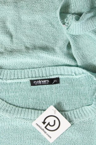 Дамски пуловер Colours Of Africa, Размер XXL, Цвят Зелен, Цена 5,40 лв.