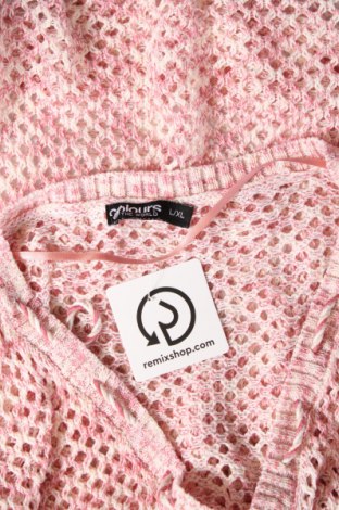 Дамски пуловер Colours Of The World, Размер L, Цвят Розов, Цена 4,35 лв.