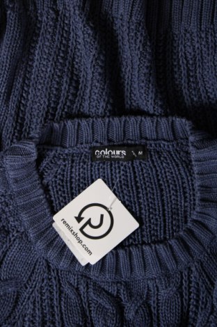 Дамски пуловер Colours Of The World, Размер M, Цвят Син, Цена 11,60 лв.
