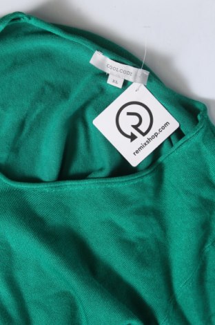 Damski sweter Cool Code, Rozmiar XL, Kolor Zielony, Cena 92,76 zł