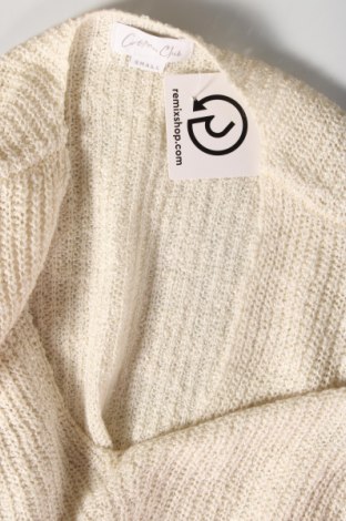 Γυναικείο πουλόβερ Cotton Club, Μέγεθος S, Χρώμα Λευκό, Τιμή 9,30 €