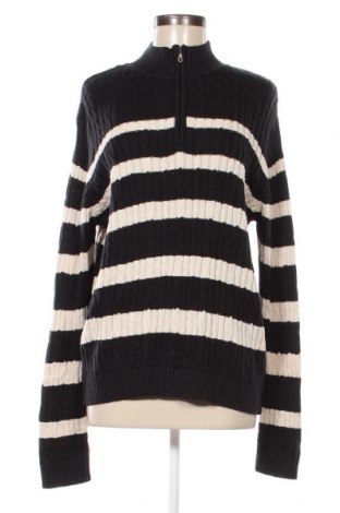 Γυναικείο πουλόβερ Croft & Barrow, Μέγεθος L, Χρώμα Μαύρο, Τιμή 7,18 €