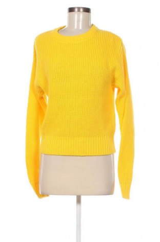 Дамски пуловер Cropp, Размер S, Цвят Жълт, Цена 20,50 лв.