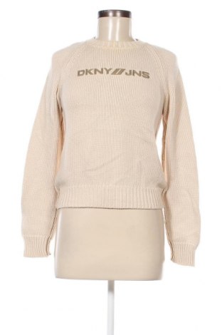 Pulover de femei DKNY Jeans, Mărime M, Culoare Bej, Preț 189,47 Lei