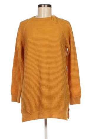 Дамски пуловер Defacto, Размер M, Цвят Жълт, Цена 29,00 лв.