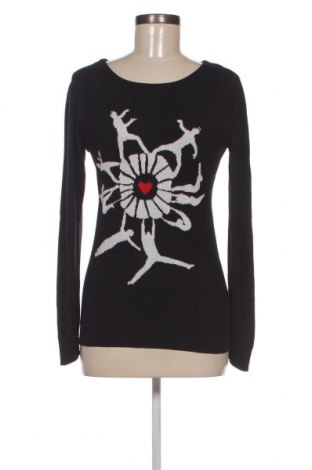 Дамски пуловер Desigual, Размер L, Цвят Черен, Цена 62,00 лв.