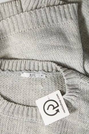 Дамски пуловер Edc By Esprit, Размер M, Цвят Сив, Цена 16,40 лв.