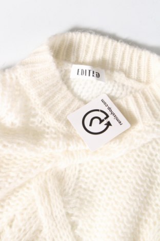 Γυναικείο πουλόβερ Edited, Μέγεθος M, Χρώμα Λευκό, Τιμή 12,46 €