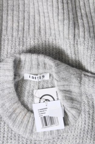 Дамски пуловер Edited, Размер M, Цвят Сив, Цена 37,20 лв.