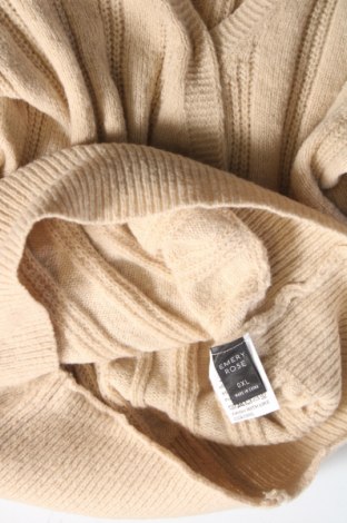 Дамски пуловер Emery rose, Размер XL, Цвят Бежов, Цена 13,05 лв.