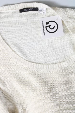 Дамски пуловер Esmara, Размер S, Цвят Бял, Цена 7,25 лв.