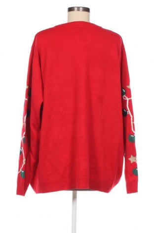 Дамски пуловер Esmara, Размер 3XL, Цвят Червен, Цена 27,55 лв.