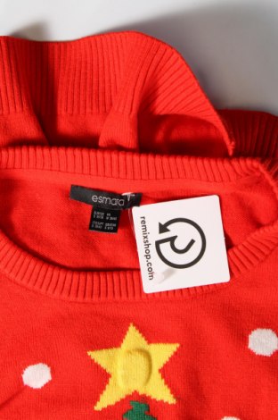 Дамски пуловер Esmara, Размер S, Цвят Червен, Цена 12,18 лв.