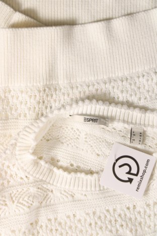 Γυναικείο πουλόβερ Esprit, Μέγεθος M, Χρώμα Λευκό, Τιμή 10,14 €