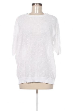 Damenpullover Essentials by Tchibo, Größe XL, Farbe Weiß, Preis 12,11 €