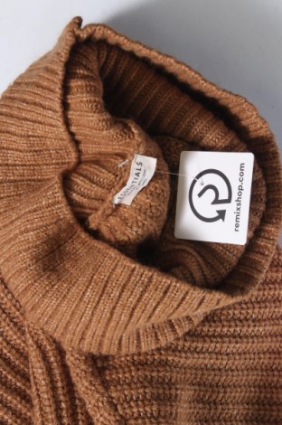 Дамски пуловер Essentials by Tchibo, Размер M, Цвят Кафяв, Цена 11,60 лв.