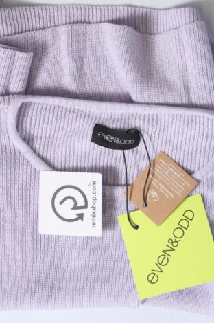 Γυναικείο πουλόβερ Even&Odd, Μέγεθος L, Χρώμα Βιολετί, Τιμή 9,96 €