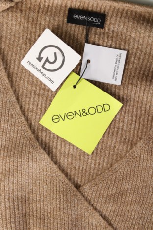 Γυναικείο πουλόβερ Even&Odd, Μέγεθος XL, Χρώμα Καφέ, Τιμή 10,67 €