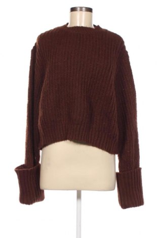 Γυναικείο πουλόβερ Even&Odd, Μέγεθος XL, Χρώμα Καφέ, Τιμή 11,38 €