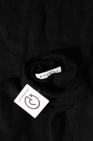 Дамски пуловер Evis, Размер S, Цвят Черен, Цена 21,20 лв.