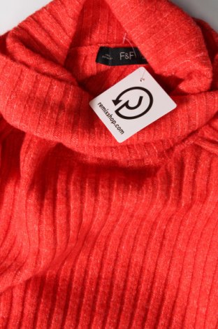 Damenpullover F&F, Größe M, Farbe Rot, Preis 8,07 €