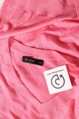 Pulover de femei F&F, Mărime XS, Culoare Roz, Preț 28,62 Lei